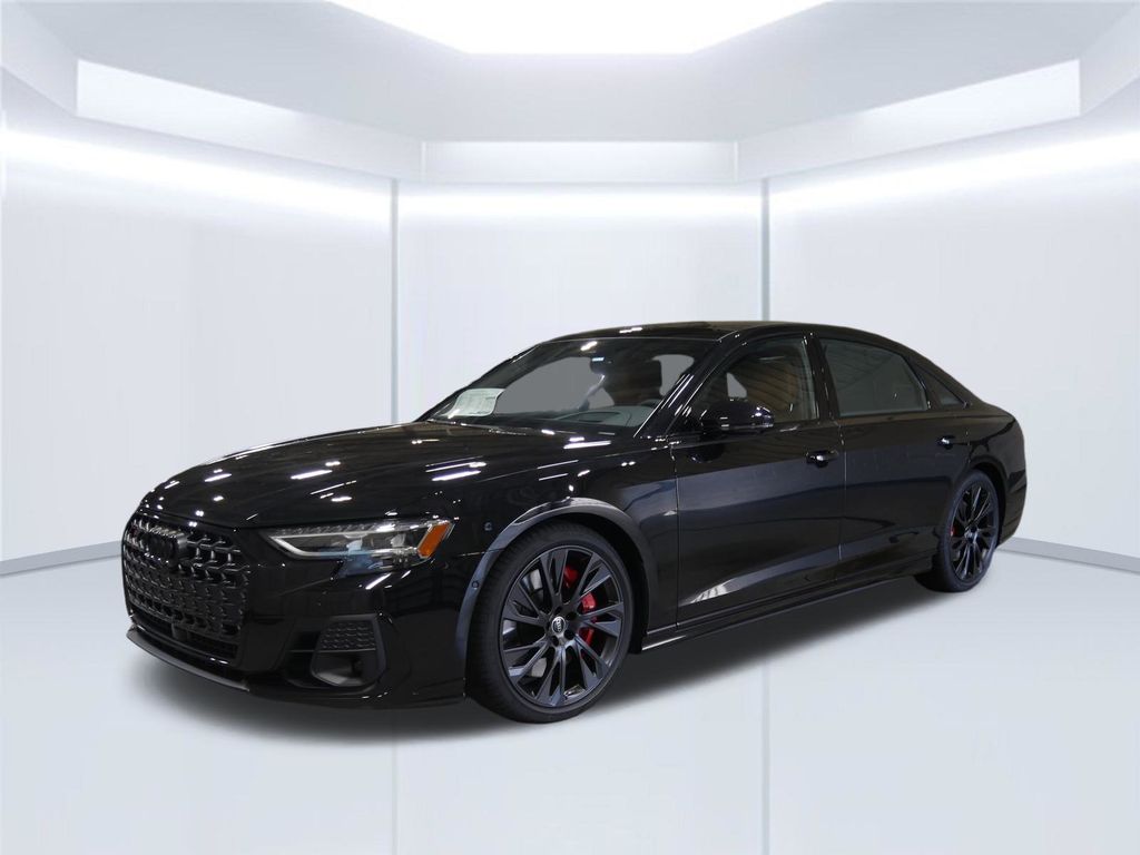 Mythos Black Metallic 2026 Audi S8 Sedan All-Wheel Drive 8-Speed Automatic