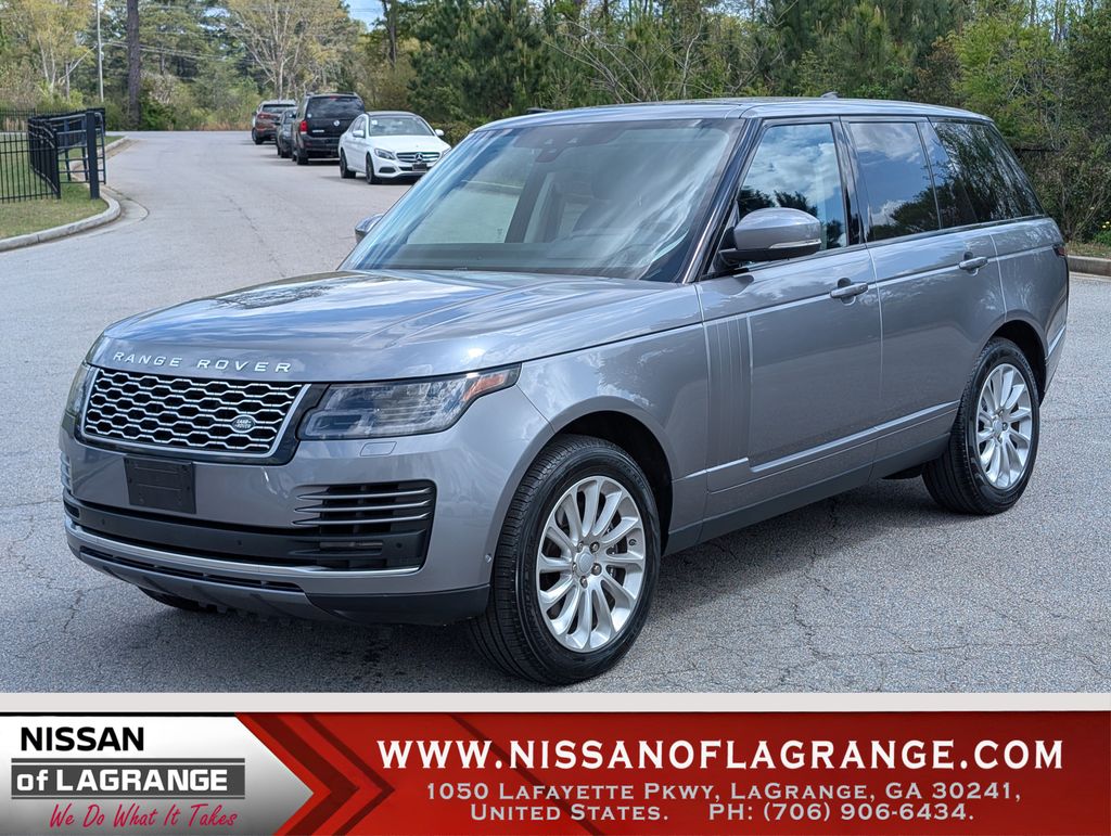 Gray 2020 Land Rover Range Rover HSE AWD SUV / Crossover All-Wheel Drive 8-Speed Automatic