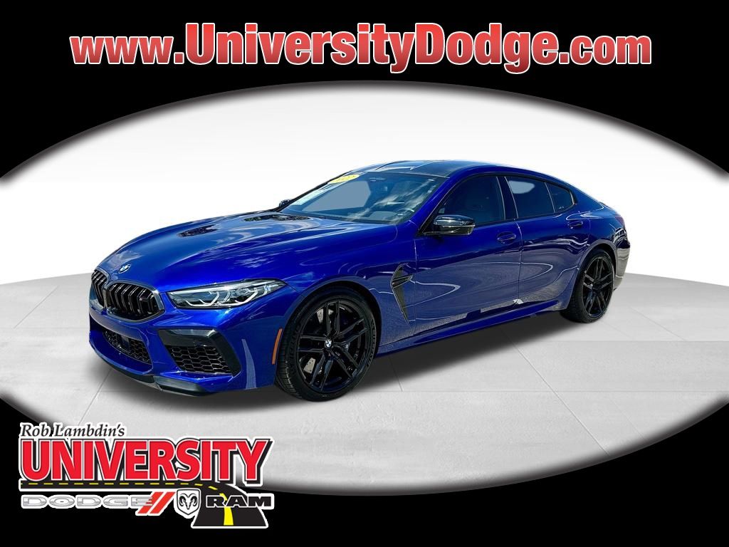 Blue Metallic 2022 BMW M8 Competition Gran Coupe AWD Sedan All-Wheel Drive 8-Speed Automatic