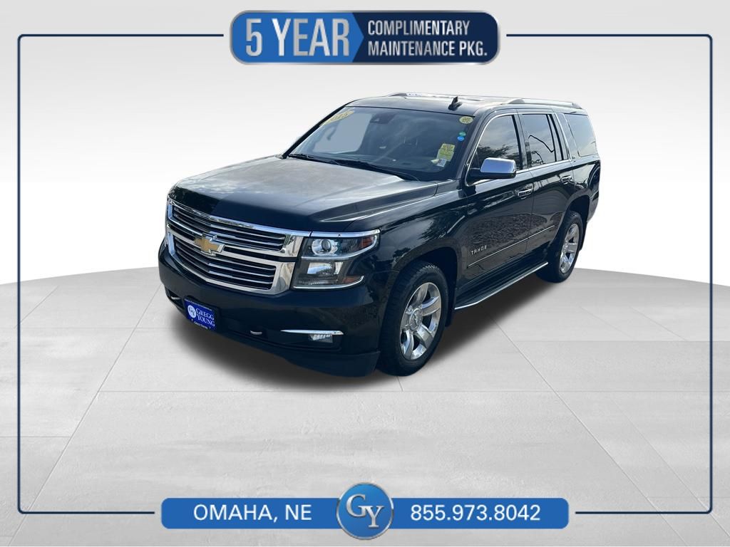 Black 2015 Chevrolet Tahoe SUV / Crossover Four-Wheel Drive 6-Speed Automatic Overdrive