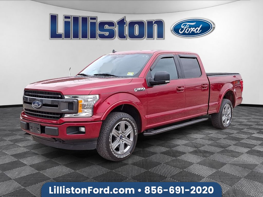 Ruby Red Metallic 2019 Ford F-150 Pickup Truck Four-Wheel Drive Automatic