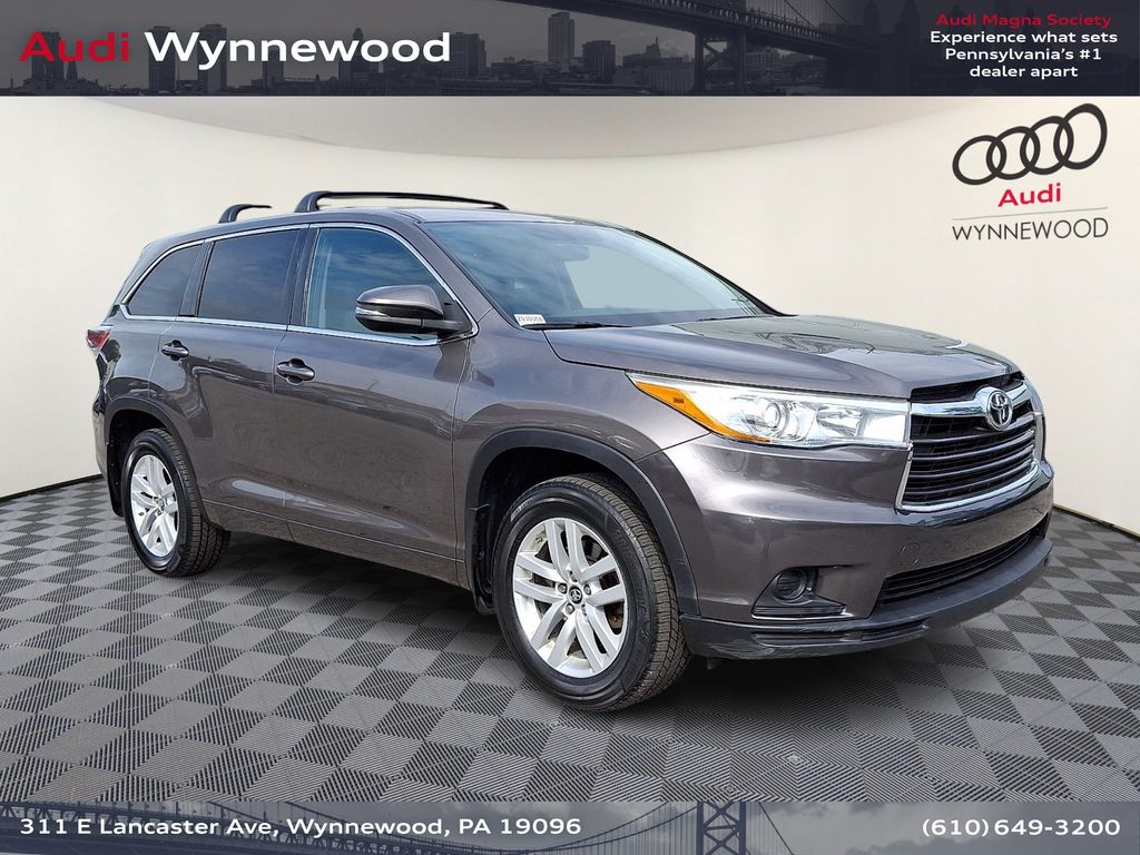 Predawn Gray Mica 2016 Toyota Highlander LE AWD SUV / Crossover All-Wheel Drive 6-Speed Automatic Overdrive
