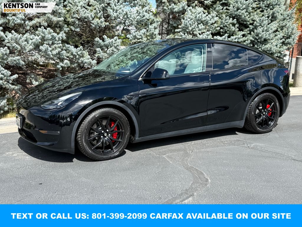 Black 2023 Tesla Model Y Performance AWD SUV / Crossover All-Wheel Drive 1-Speed Automatic