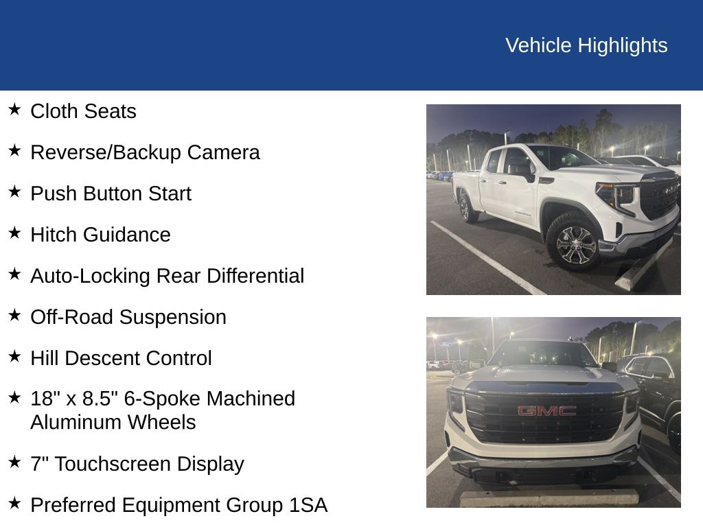 2025 GMC Sierra 1500 Pro