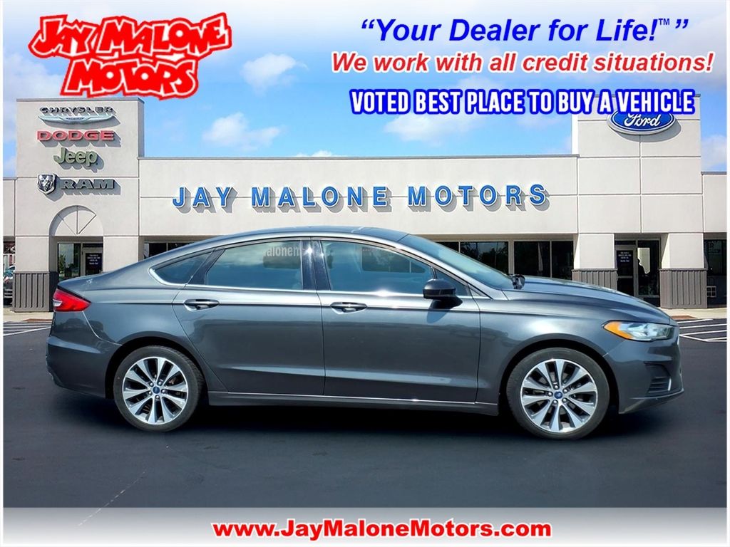 Gray (Magnetic) 2020 Ford Fusion Sedan All-Wheel Drive 6-Speed Automatic