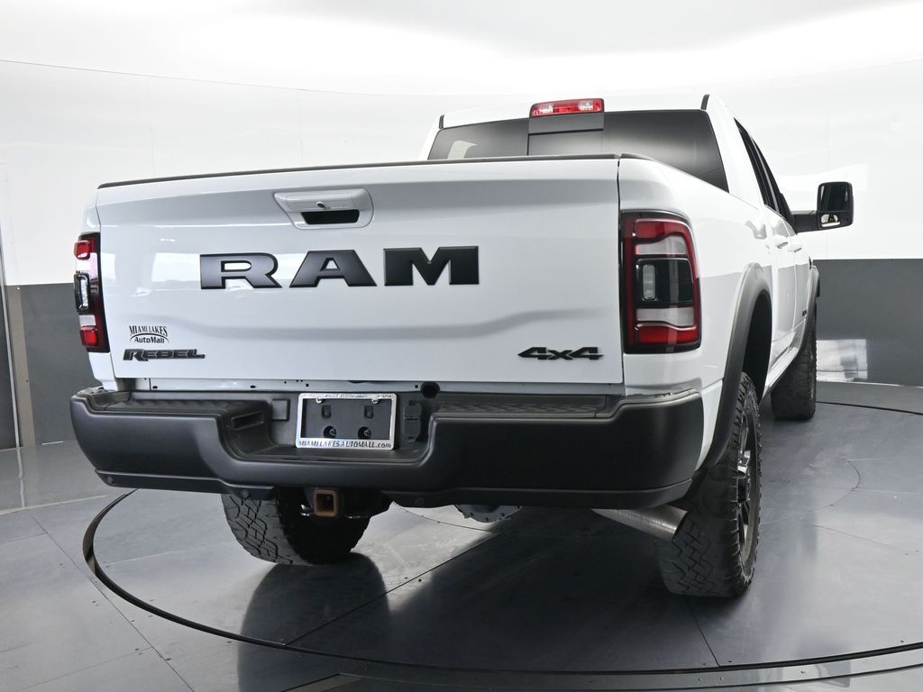 Used 2024 Bright White Clearcoat Ram Rebel image 5