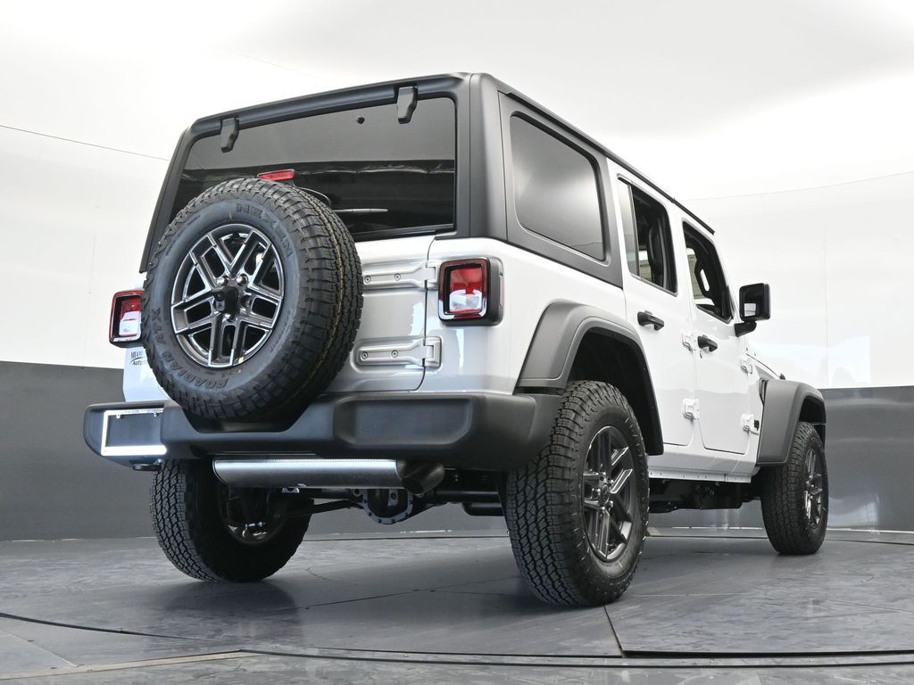 New 2026 Bright White Clearcoat Jeep Sport S image 53