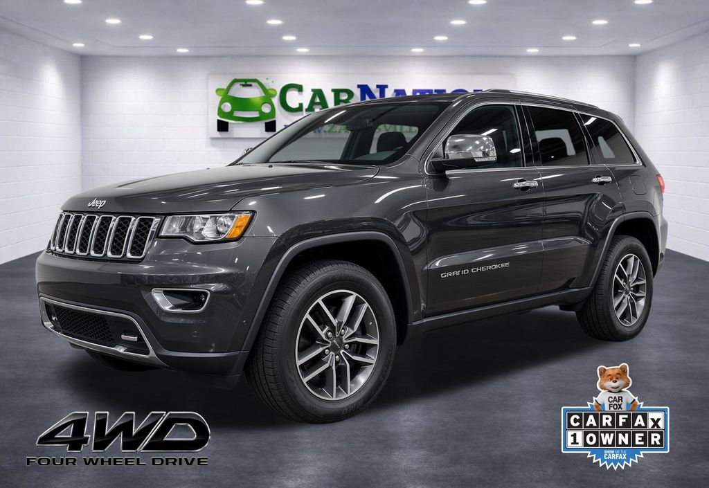 Gray (Granite Crystal Metallic Clearcoat) 2020 Jeep Grand Cherokee SUV / Crossover Four-Wheel Drive 8-Speed Automatic