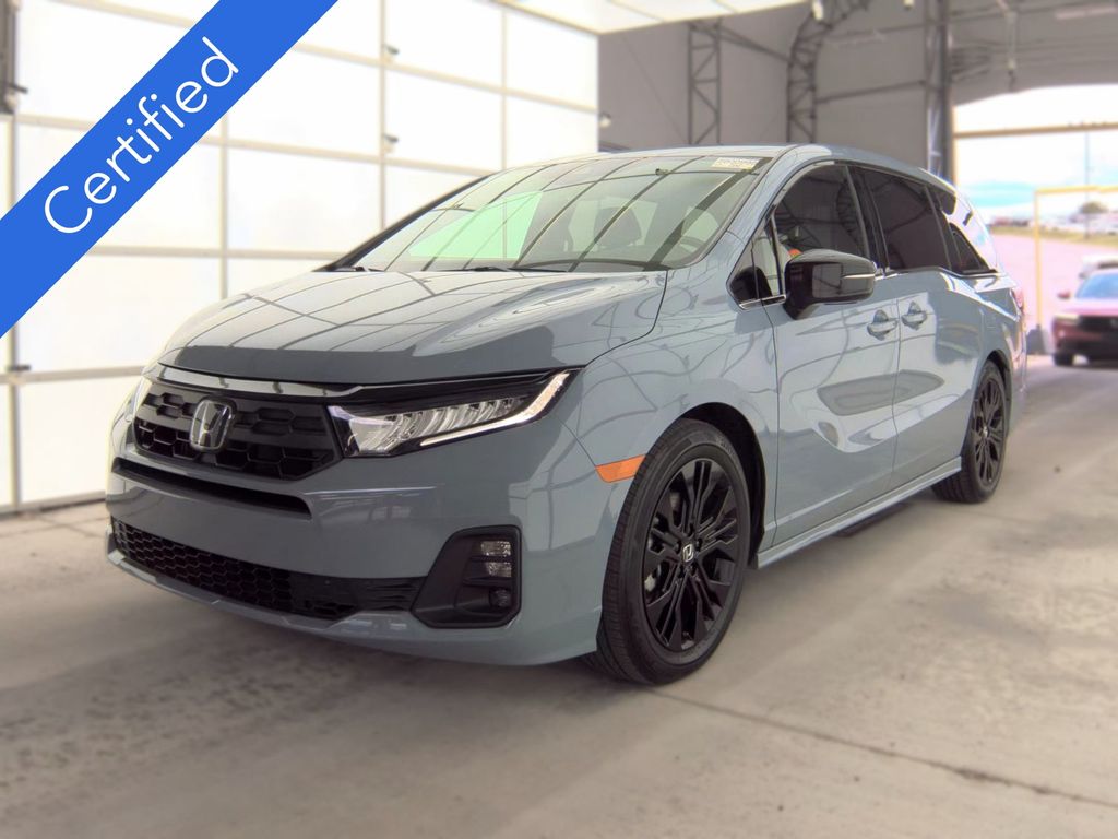 Sonic Gray Pearl 2025 Honda Odyssey Minivan Front-Wheel Drive Automatic