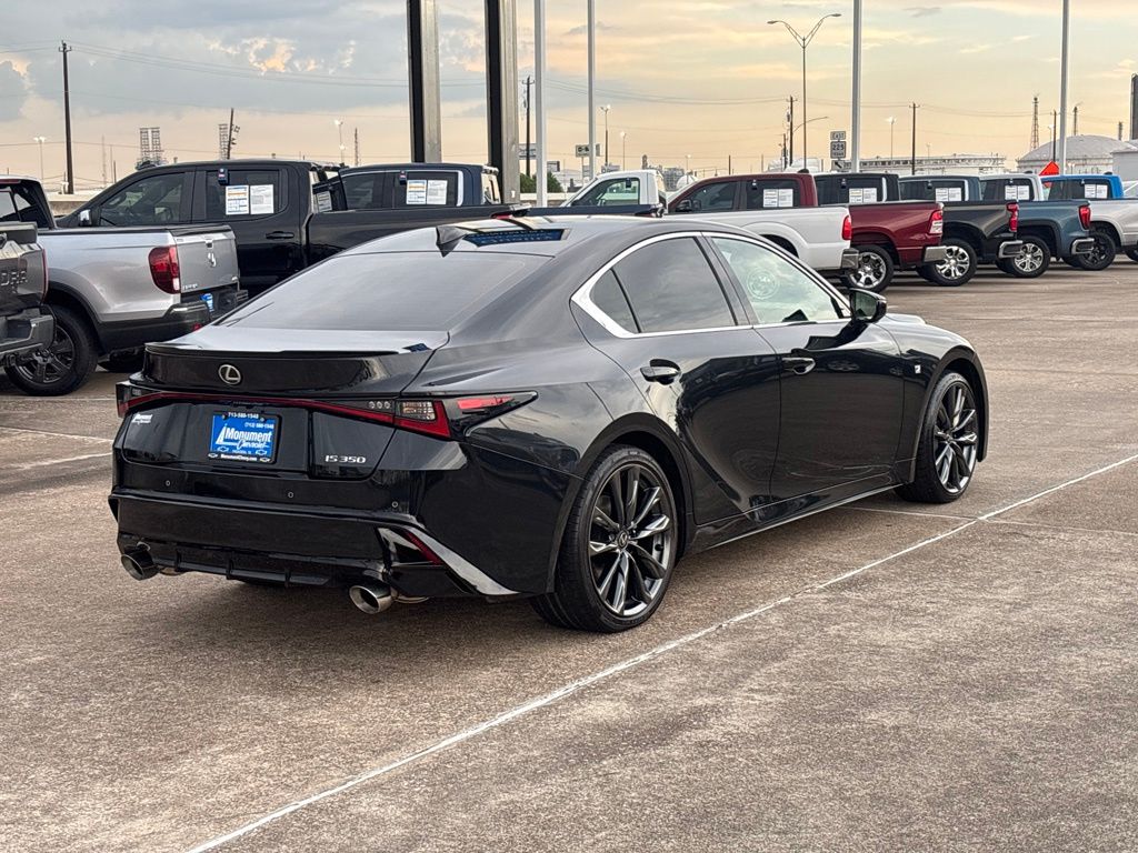 2024 Lexus IS 350 F SPORT Black at Westside Lexus
