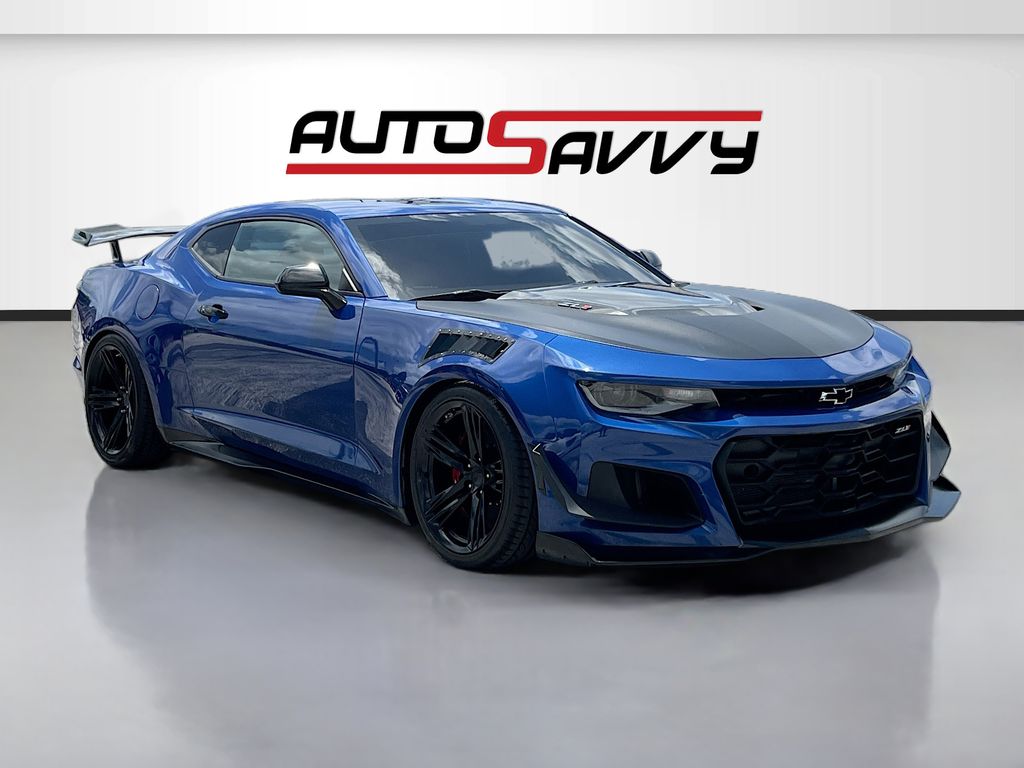 2019 Chevrolet Camaro ZL1 Blue at Community Toyota