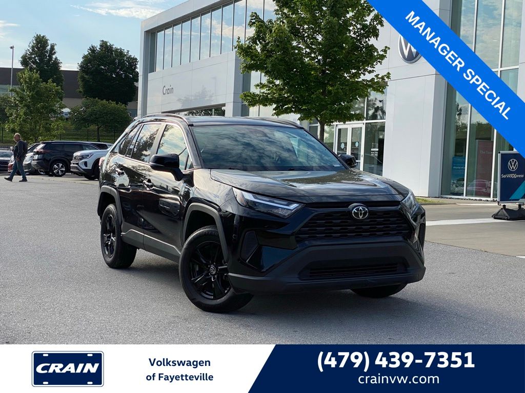 Midnight Black Metallic 2024 Toyota RAV4 SUV / Crossover Front-Wheel Drive 8-Speed Automatic