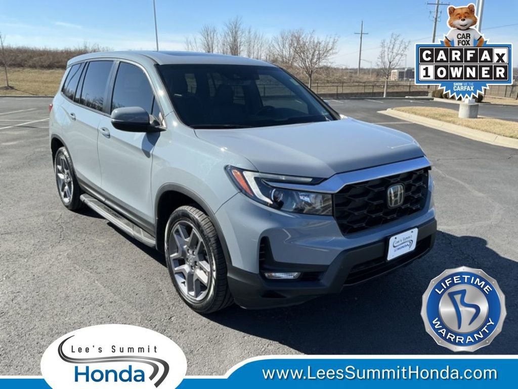 Sonic Gray Pearl 2023 Honda Passport EX-L AWD SUV / Crossover All-Wheel Drive 9-Speed Automatic