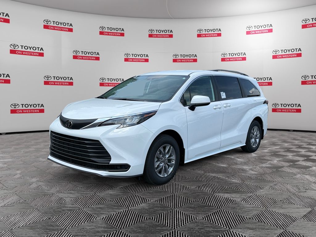 Ice 2026 Toyota Sienna LE 8-Passenger FWD Minivan Front-Wheel Drive Continuously Variable Transmission