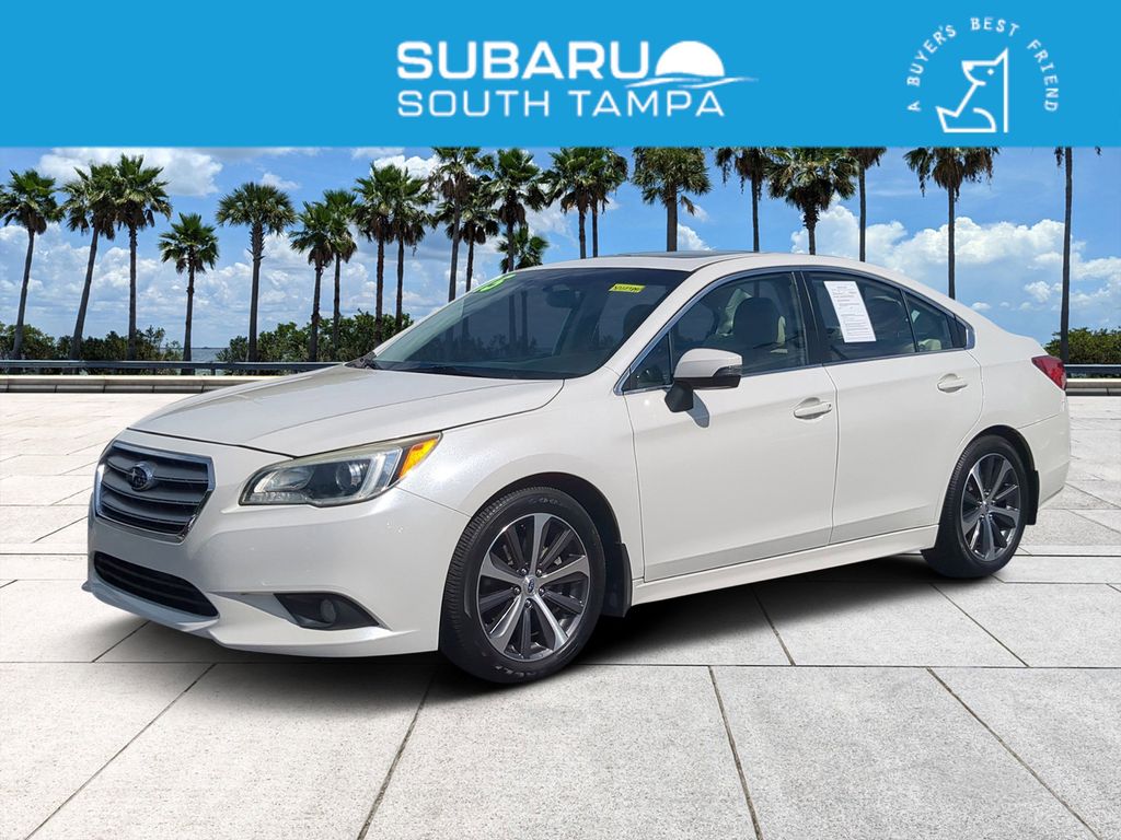 Crystal White Pearl 2015 Subaru Legacy 3.6R Limited AWD Sedan All-Wheel Drive Continuously Variable Transmission