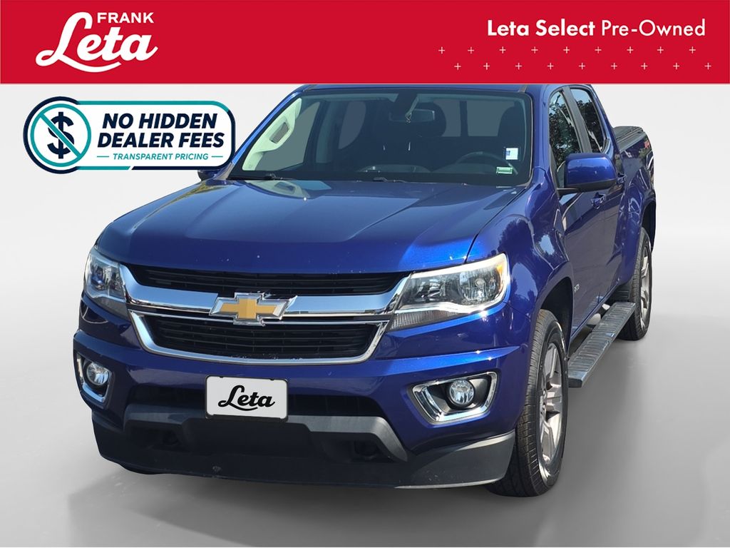 Laser Blue 2016 Chevrolet Colorado Pickup Truck Four-Wheel Drive 6-Speed Automatic