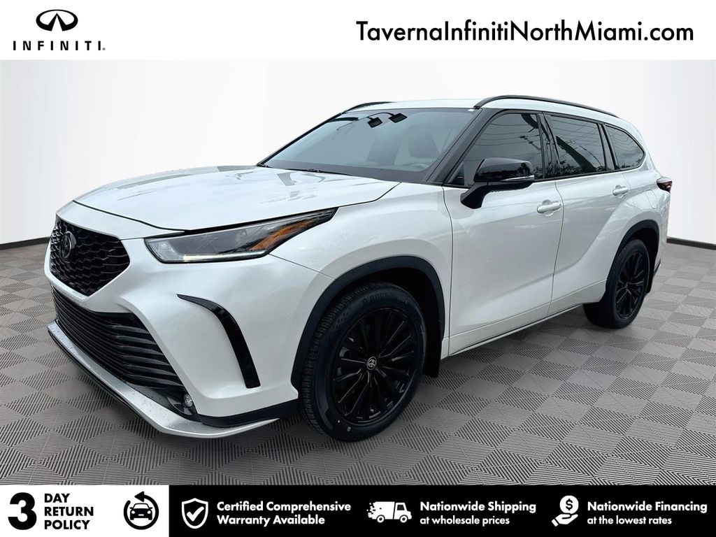Pearl 2024 Toyota Highlander SUV / Crossover Front-Wheel Drive 8-Speed Automatic