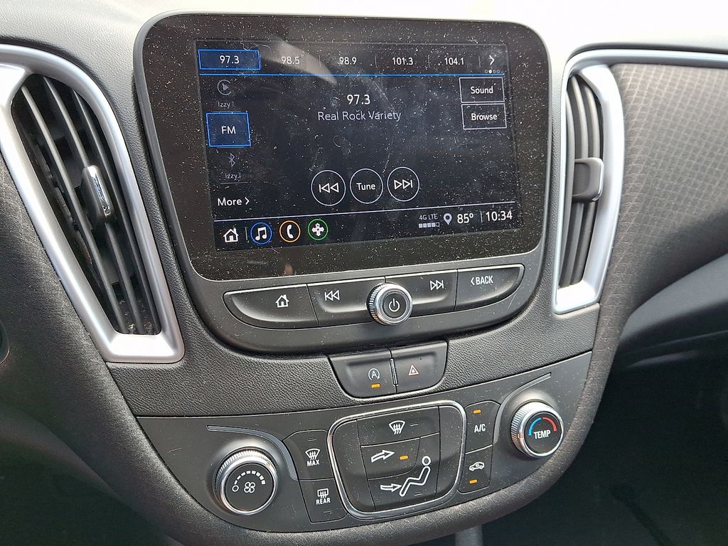 2021 Chevrolet Malibu RS White at Klick Lewis Buick Chevrolet