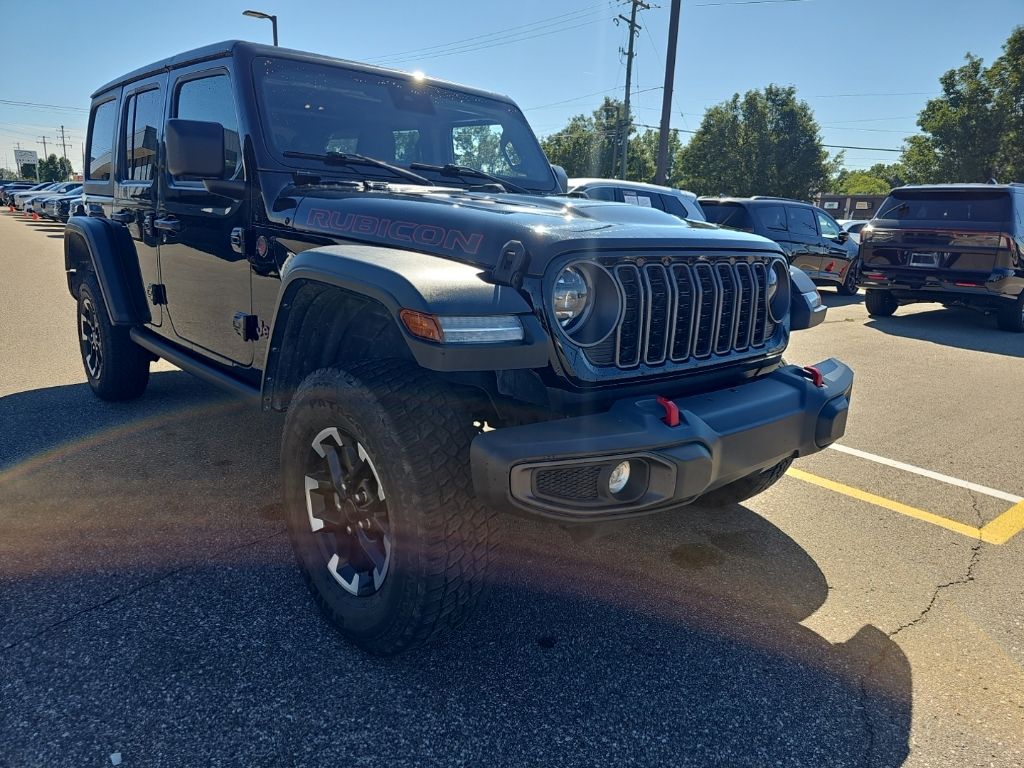 Black Clearcoat 2025 Jeep Wrangler SUV / Crossover Four-Wheel Drive 8-Speed Automatic