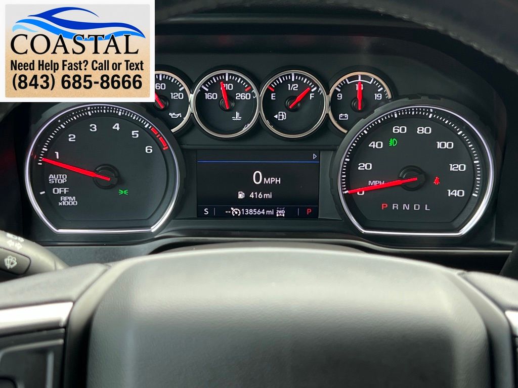 2021 Chevrolet Silverado 1500 LTZ Blue at Bob Mills Chevrolet