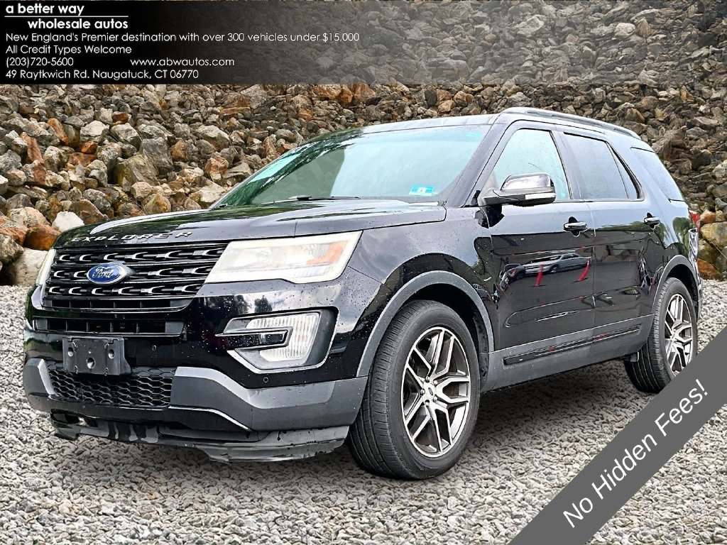 Shadow Black 2016 Ford Explorer SUV / Crossover All-Wheel Drive 6-Speed Automatic