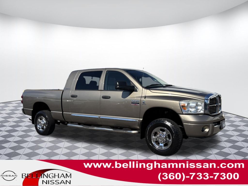Brown (Light Khaki Metallic) 2007 Dodge RAM 2500 Pickup Truck Four-Wheel Drive 6-Speed Automatic