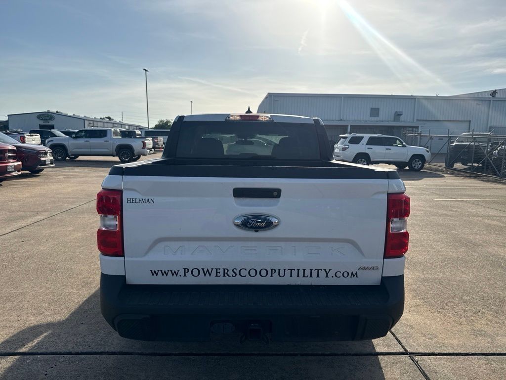 2024 Ford Maverick XL White at AutoSavvy Houston Northwest