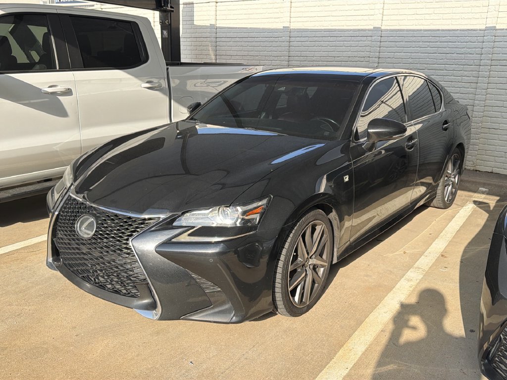 Black (Caviar) 2018 Lexus GS Sedan Rear-Wheel Drive 8-Speed Automatic