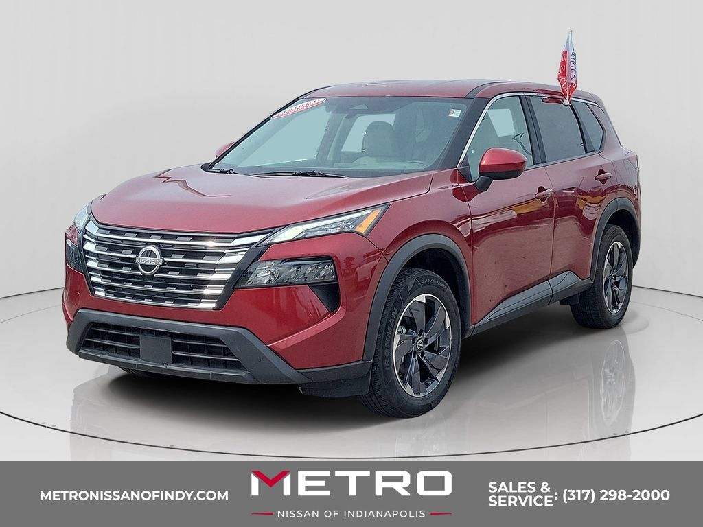Red (Scarlet Ember Tintcoat) 2025 Nissan Rogue SUV / Crossover Front-Wheel Drive Continuously Variable Transmission