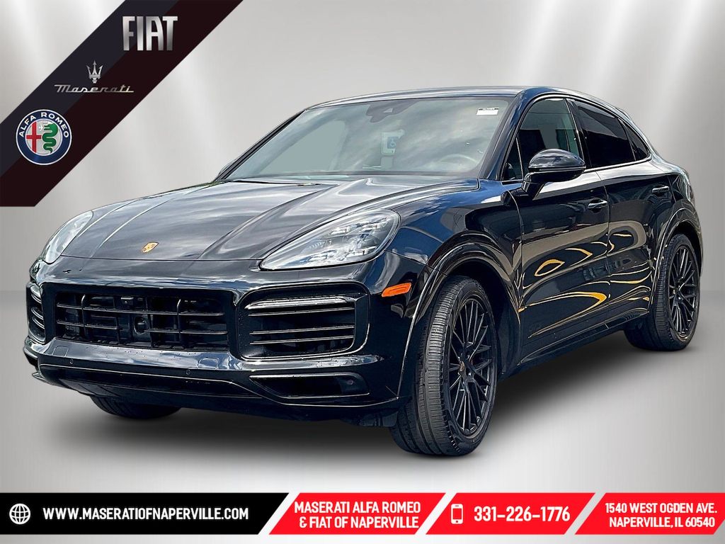 Black 2023 Porsche Cayenne Coupe Coupe All-Wheel Drive 8-Speed Automatic