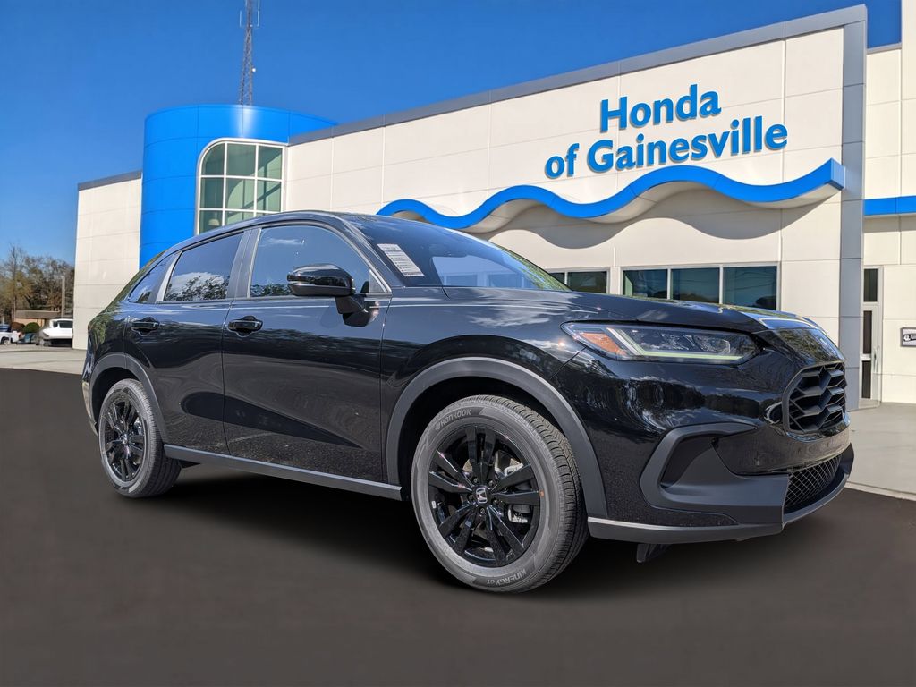 Crystal Black Pearl 2027 Honda HR-V SUV / Crossover Front-Wheel Drive Continuously Variable Transmission
