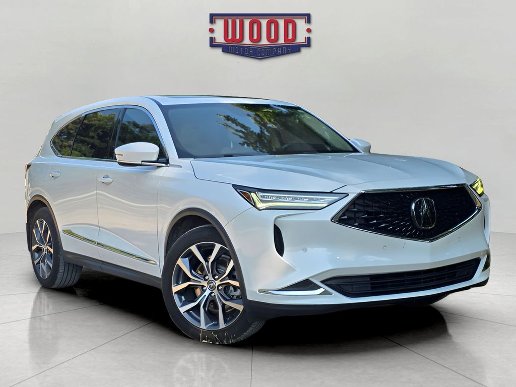 White 2022 Acura MDX SUV / Crossover Front-Wheel Drive Automatic