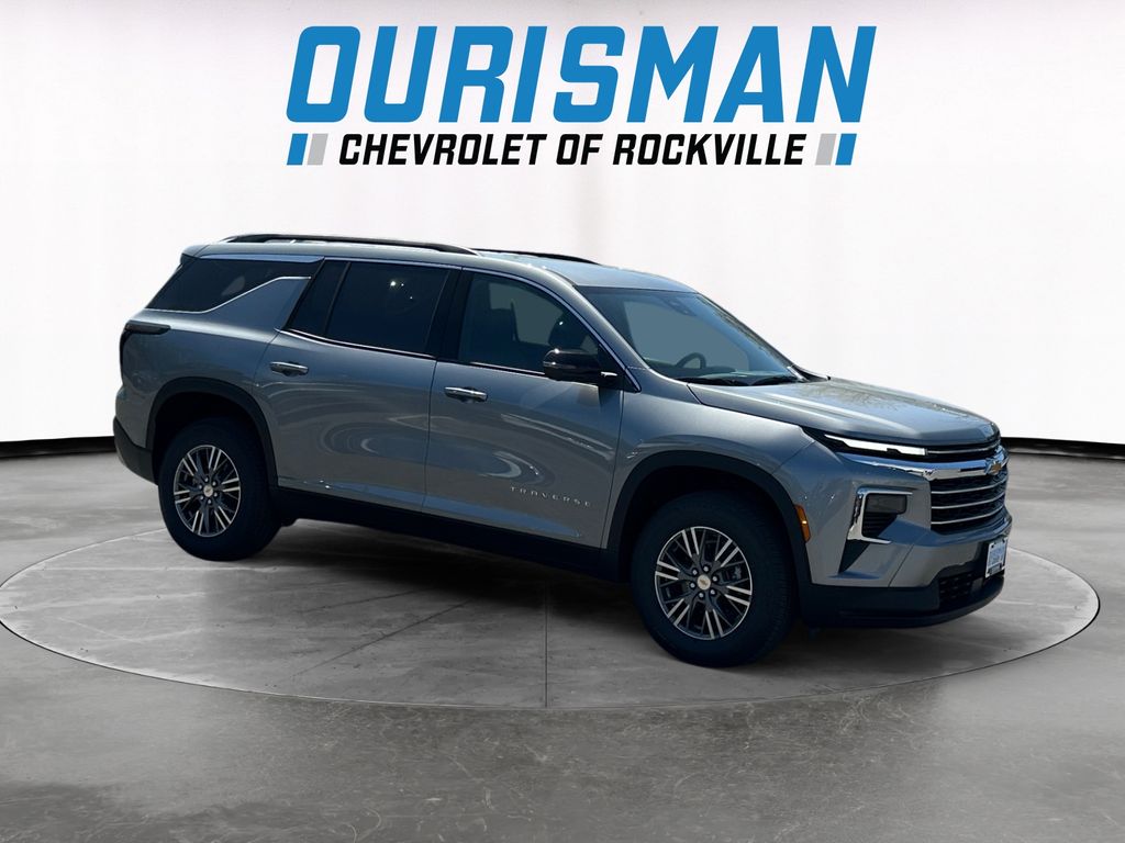 Sterling Gray Metallic 2026 Chevrolet Traverse LT FWD SUV / Crossover Front-Wheel Drive 8-Speed Automatic