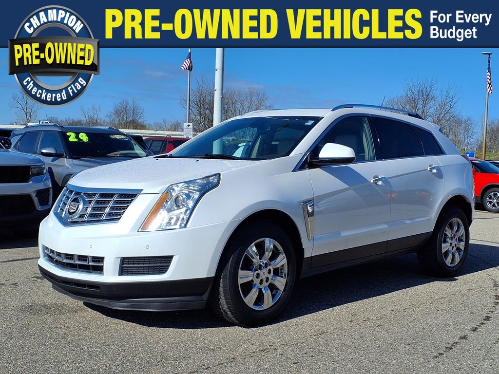 Gray (Platinum Ice Tricoat) 2015 Cadillac SRX Luxury FWD SUV / Crossover Front-Wheel Drive 6-Speed Automatic