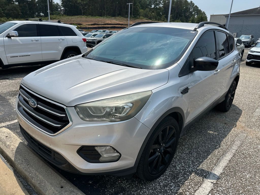 Silver 2017 Ford Escape SUV / Crossover Front-Wheel Drive 6-Speed Automatic