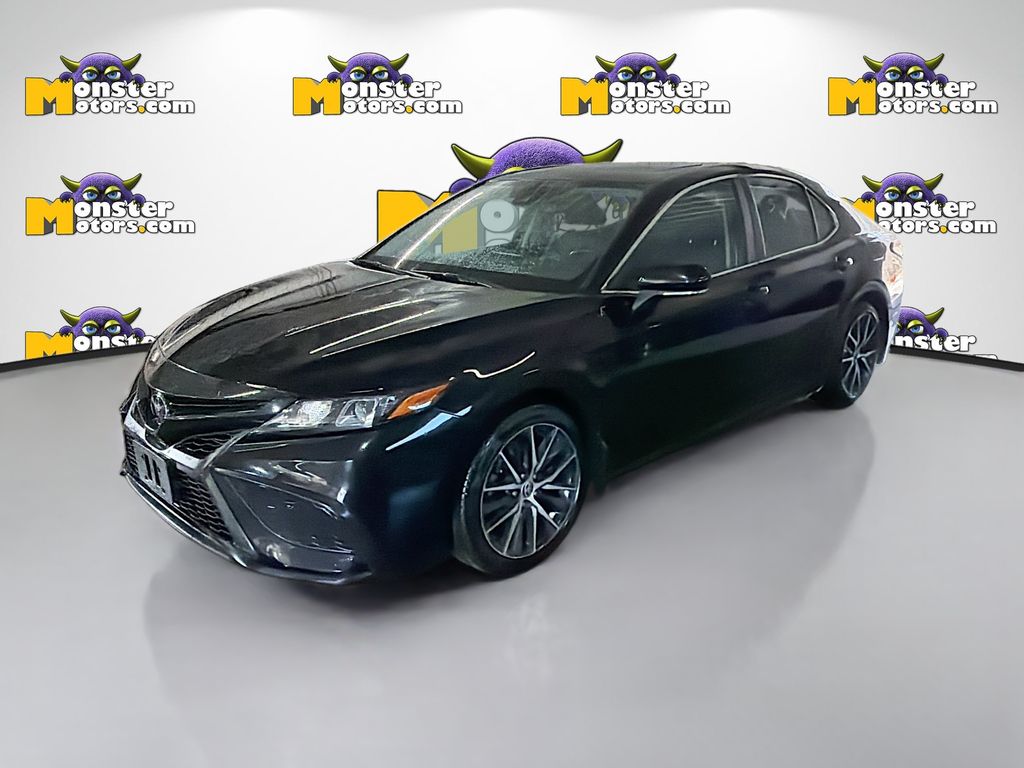 Black 2022 Toyota Camry SE AWD Sedan All-Wheel Drive 8-Speed Automatic