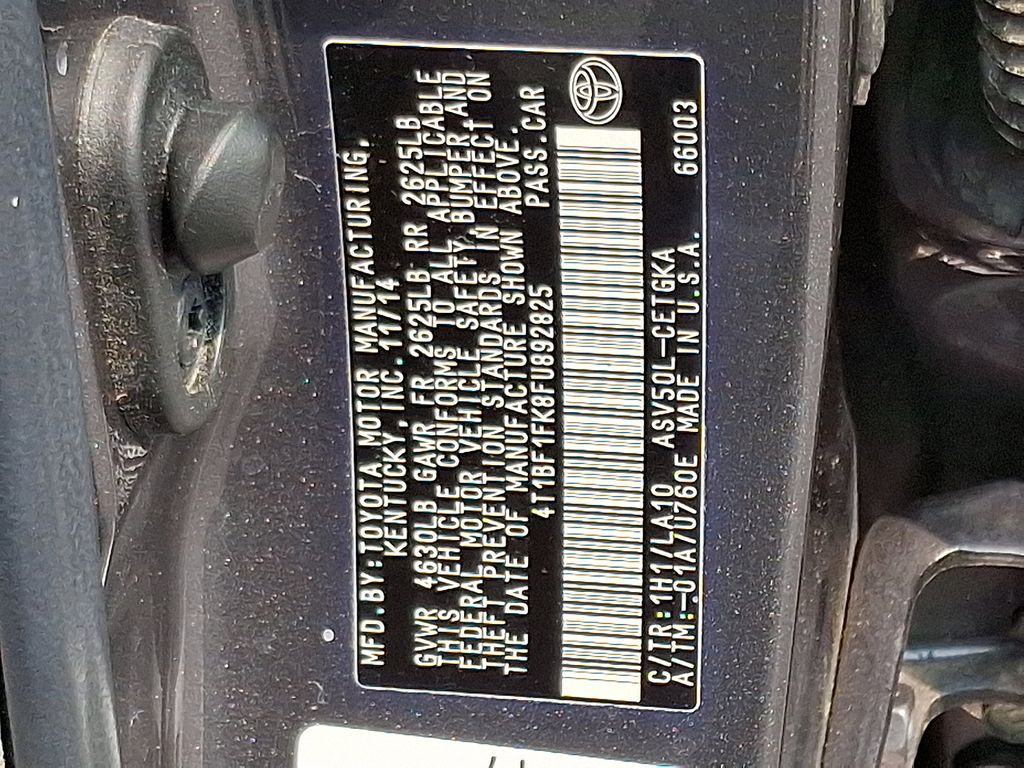2015 Toyota Camry XLE 27