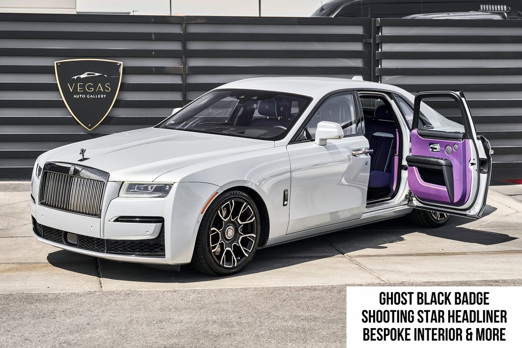 Silver 2024 Rolls-Royce Ghost Sedan All-Wheel Drive 8-Speed Automatic