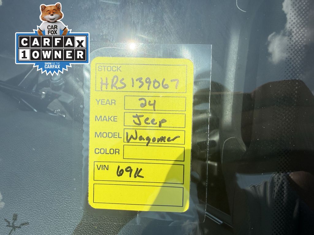 2024 Jeep Wagoneer Series II White at River Oaks CDJR