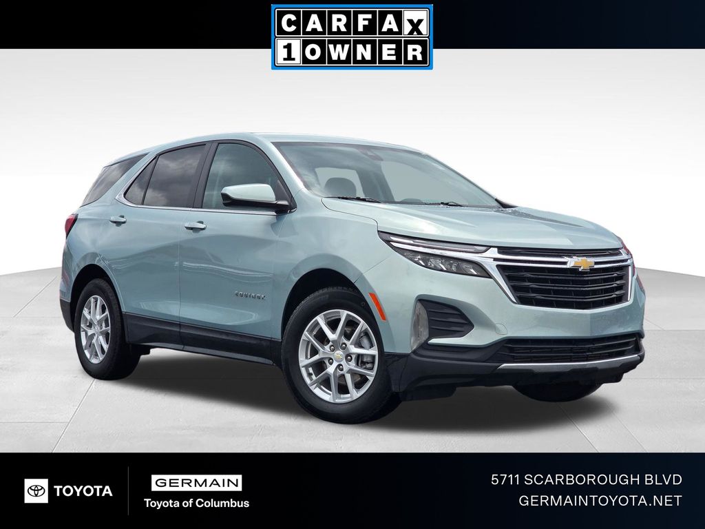 Seaglass Blue Metallic 2022 Chevrolet Equinox SUV / Crossover Front-Wheel Drive 6-Speed Automatic Overdrive