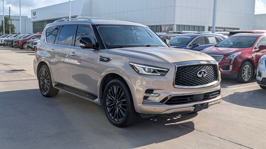 2022 INFINITI QX80 Premium Select Beige at Genesis of Spring