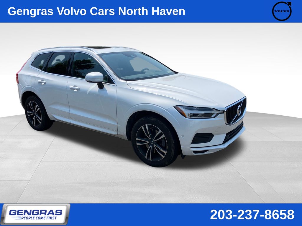 Crystal White Pearl Metallic 2019 Volvo XC60 SUV / Crossover All-Wheel Drive Automatic