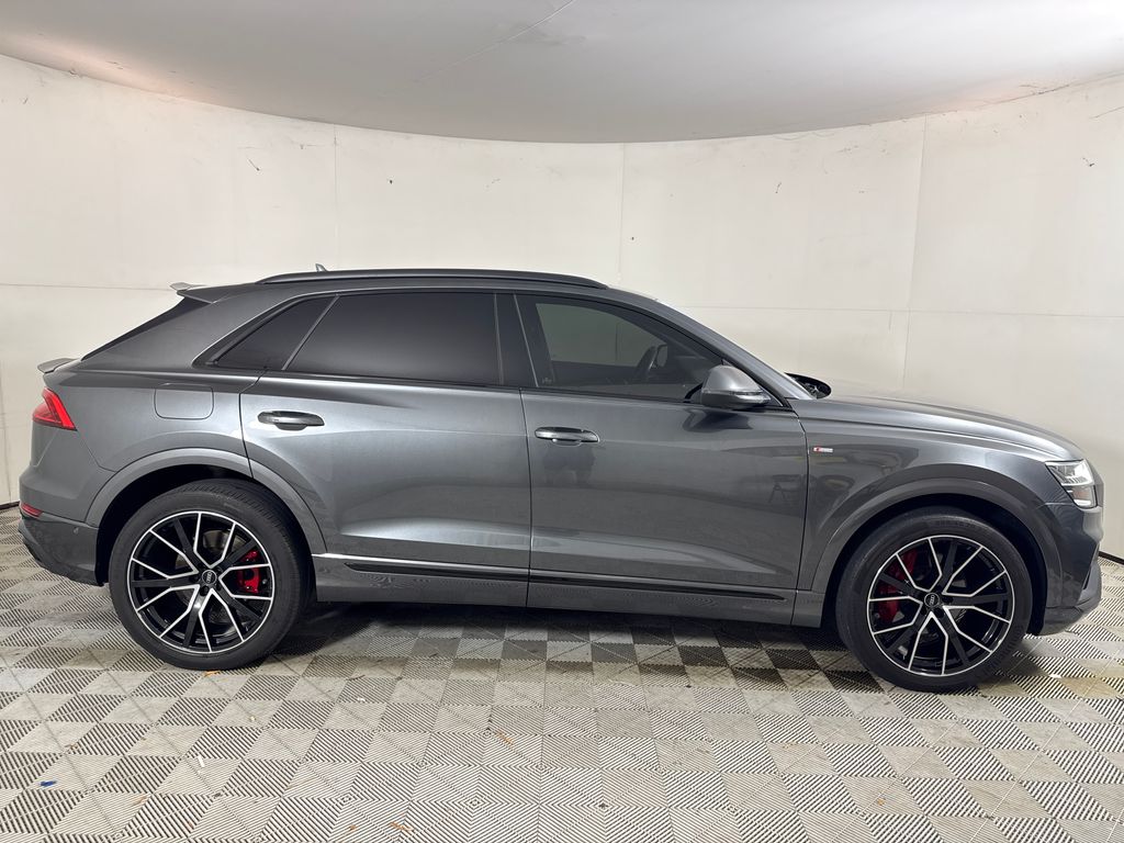 Used 2021 Gray Audi 55 Prestige image 2