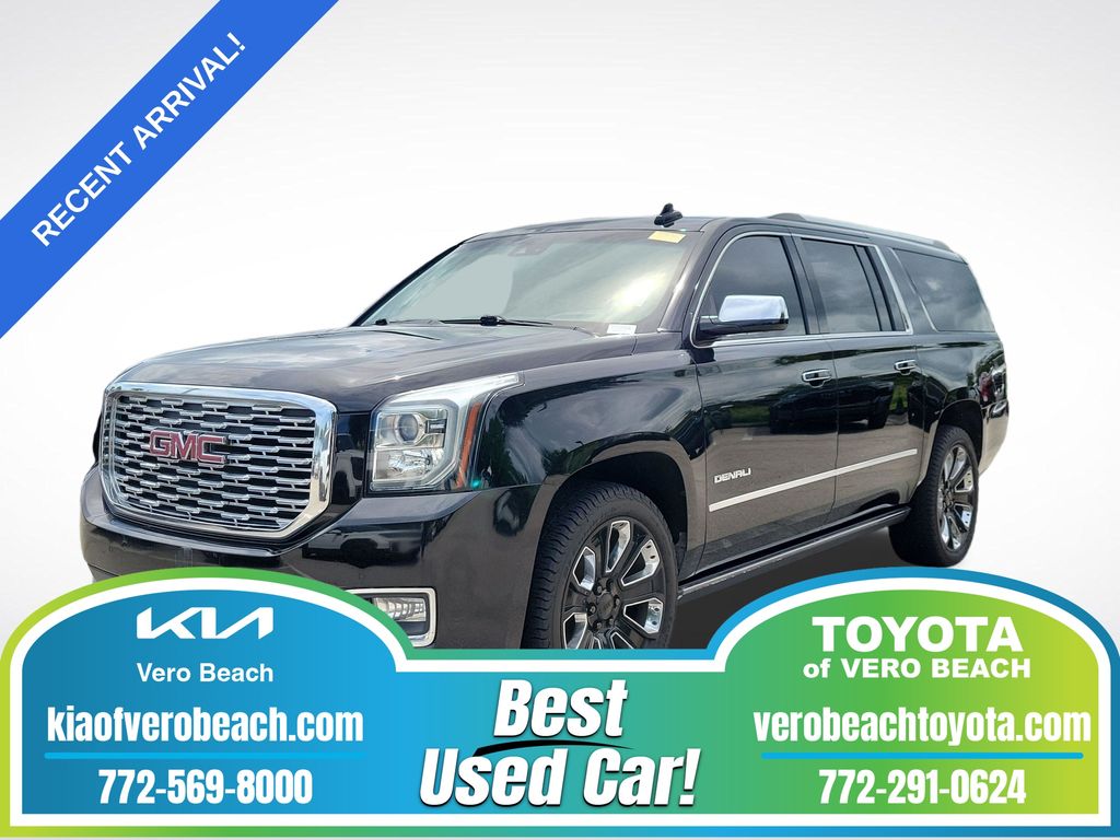 Onyx Black 2018 GMC Yukon XL SUV / Crossover Four-Wheel Drive