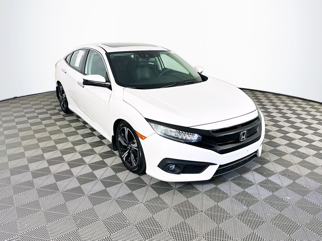 2017 Honda Civic Touring Sedan Front-Wheel Drive Continuously Variable Transmission