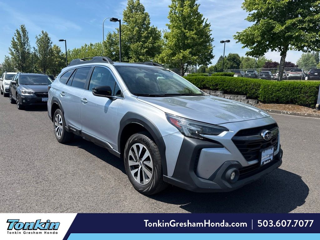 Ice Silver Metallic 2023 Subaru Outback SUV / Crossover All-Wheel Drive Continuously Variable Transmission