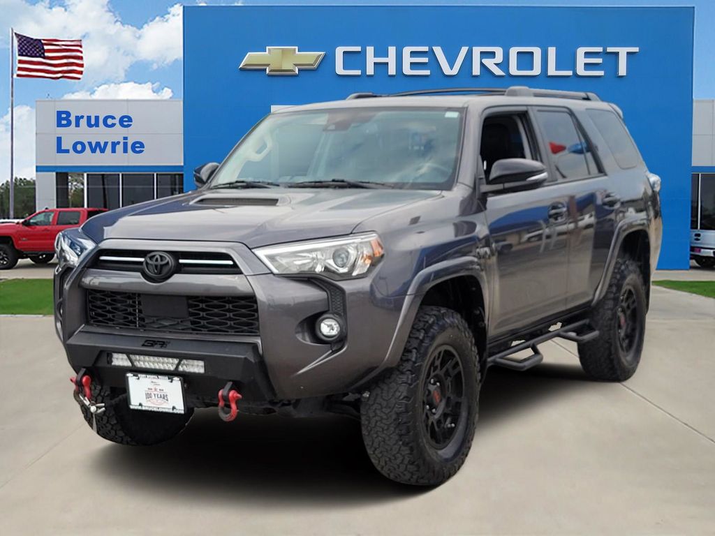 Magnetic Gray Metallic 2021 Toyota 4Runner SUV / Crossover Four-Wheel Drive 5-Speed Automatic Overdrive