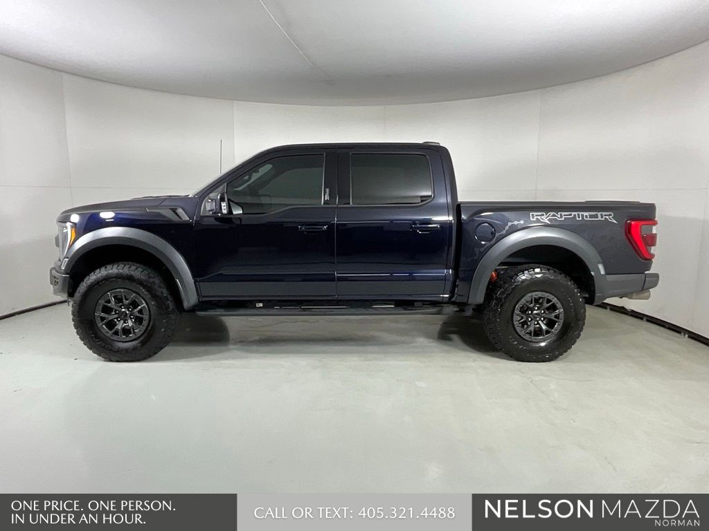 Used 2021 Blue Ford Raptor image 5