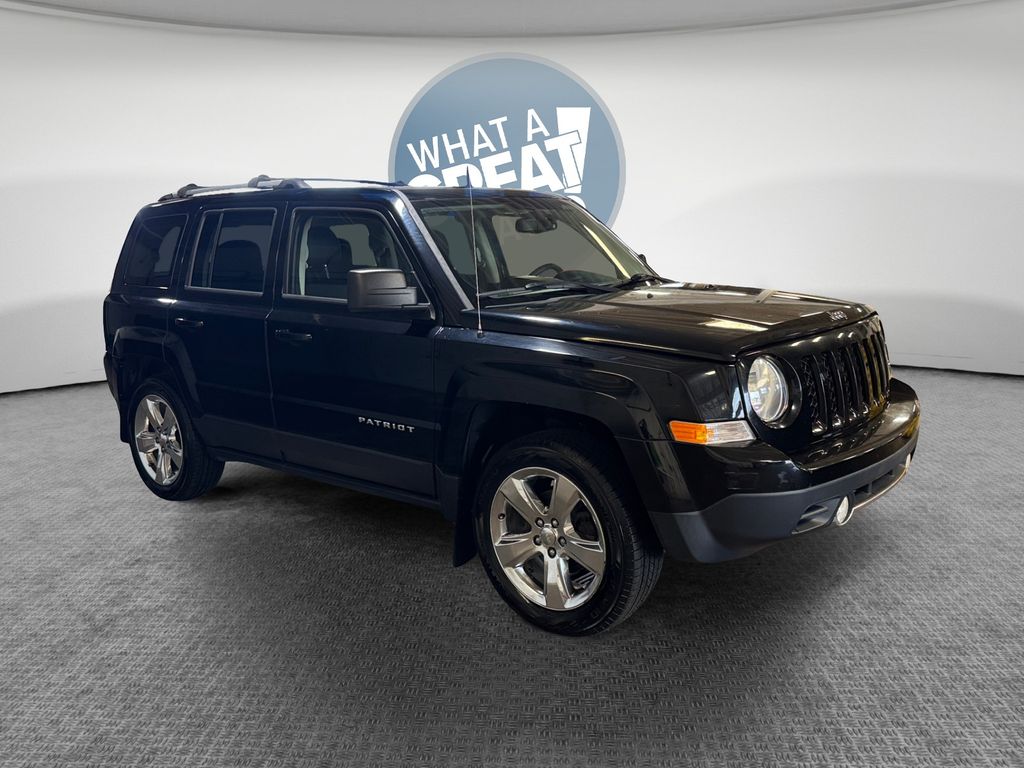 Black Clearcoat 2015 Jeep Patriot SUV / Crossover Four-Wheel Drive 6-Speed Automatic