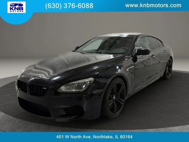Black Sapphire Metallic 2015 BMW M6 Gran Coupe RWD Sedan Rear-Wheel Drive 7-Speed Automatic